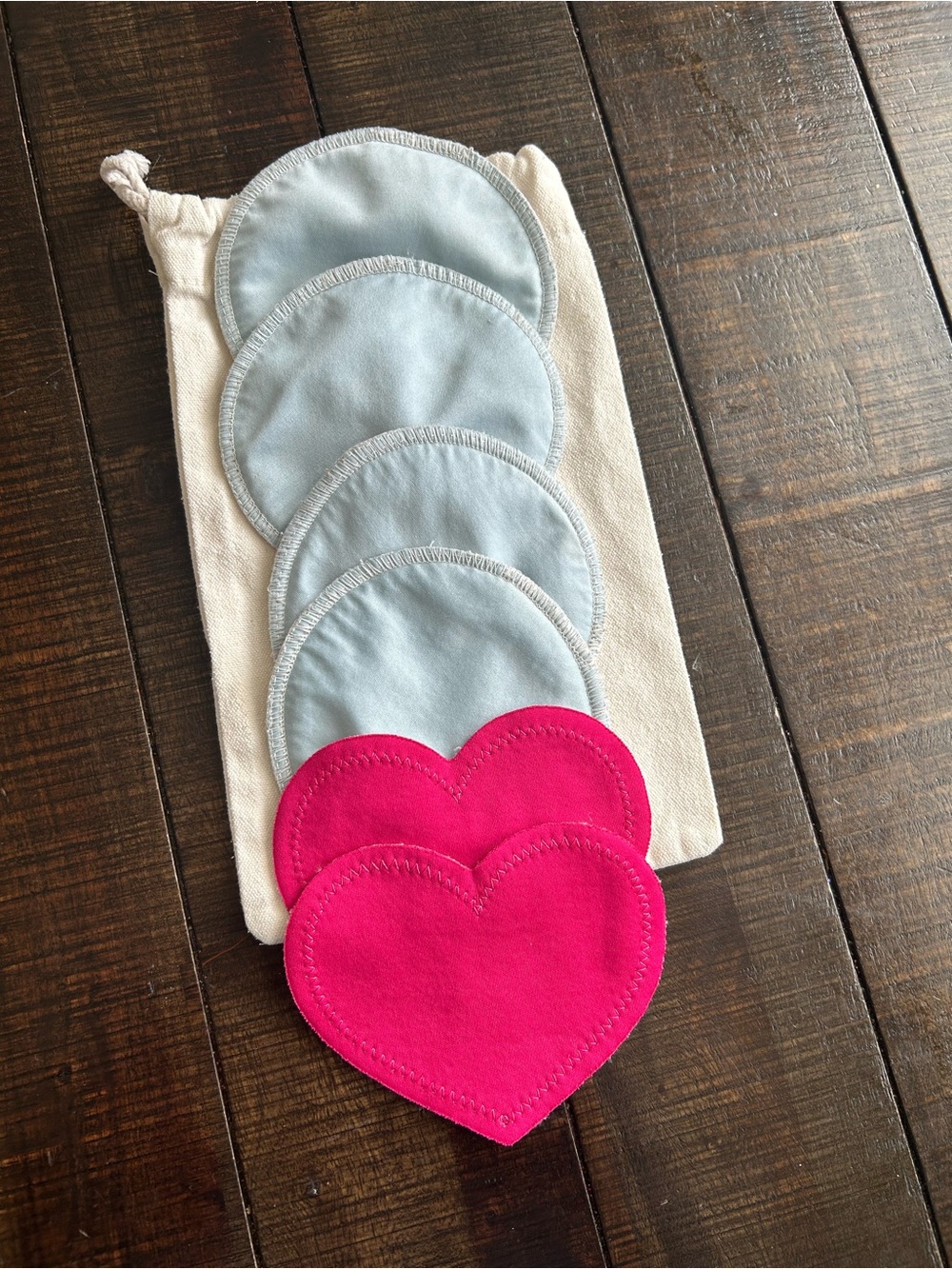 Bamboobies washable, reusable nursing pads - Set of 3